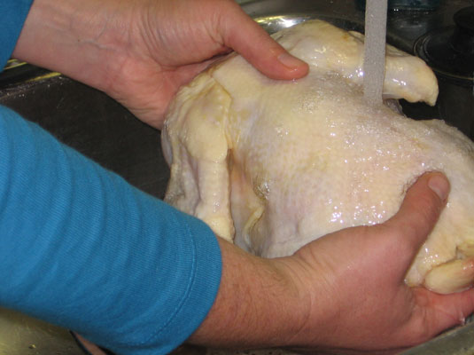 치킨 굽는 방법