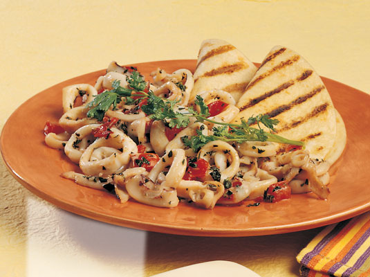 갈릭 오징어 소테