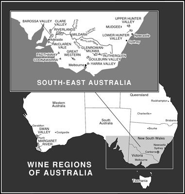 호주의 와인 산지
