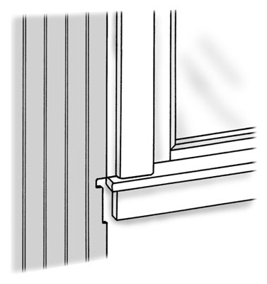 창 주위에 맞게 Beadboard 웨인스코팅을 자르는 방법