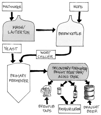 맥주 양조장에서 볼 수 있는 것