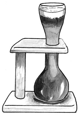 스포츠용 맥주를 마시는 데 사용되는 유리 제품