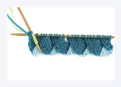 Entrelac 뜨개질의 기초
