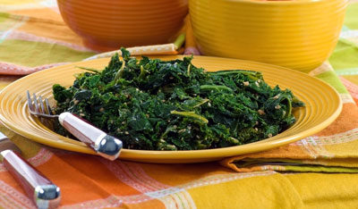 팔레오 다이어트 레시피: 참깨 케일