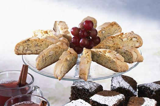 아니스 레시피를 곁들인 너트 비스코티