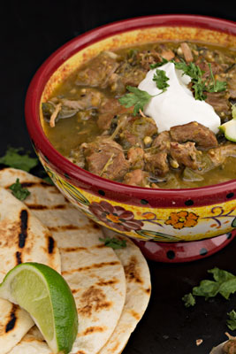 멕시코 돼지고기 요리법: 돼지고기 칠레 베르데