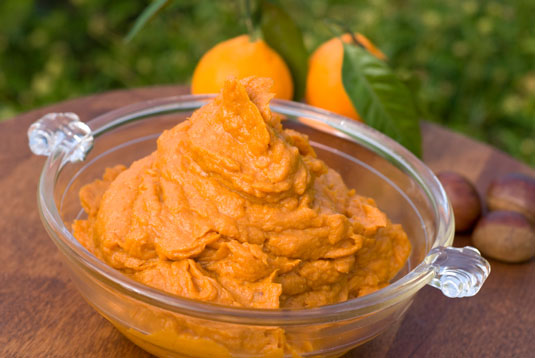 으깬 바닐라 향 고구마 레시피