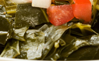 겨자씨, 양파, 토마토가 들어간 채소 레시피