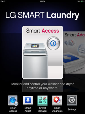 LG의 자동세탁기
