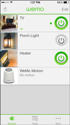 Belkin WeMo 스위치