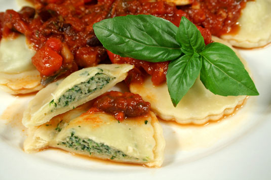시금치 라비올리(Ravioli di Spinaci)
