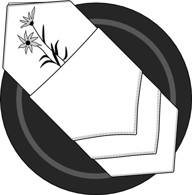 멋진 접힌 냅킨을 만드는 방법