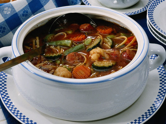 수확 야채 수프